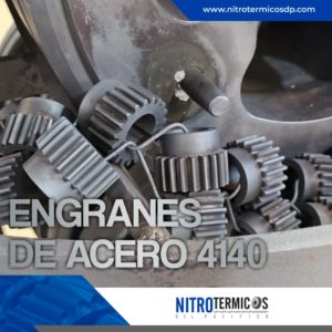 Nitruración de engranes